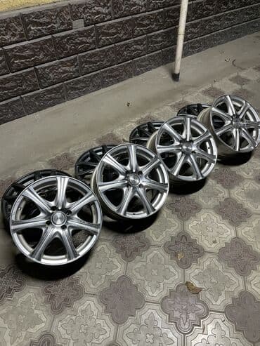 вращающийся диск: Литые Диски R 15 RAYS, Комплект, Б/у — 10