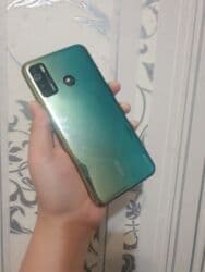 techno: Tecno Camon 15, Колдонулган, 64 ГБ, түсү - Жашыл, 2 SIM — 1