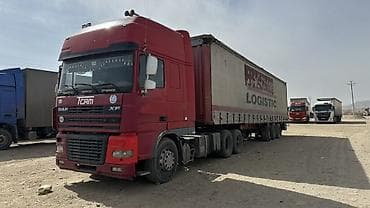 фура daf: Тягач, DAF, 2005 г., Тентованный — 2