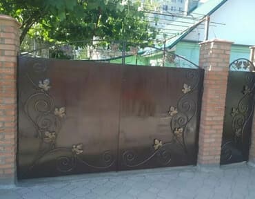 маркер краска: Красим ворота — 1