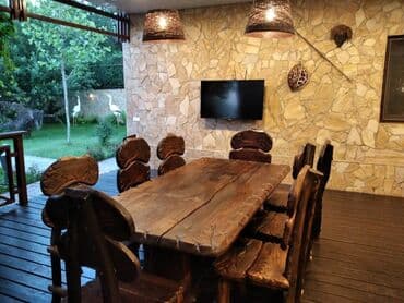 дом для отдыха бишкек: 200 кв. м, 4 бөлмө, Жылытылган, Жылуу пол, Видео байкоо — 2