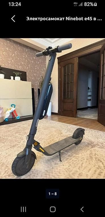 Электросамокаты: Электросамокат, Xiaomi, Без рассрочки, Б/у, Самовывоз — 1