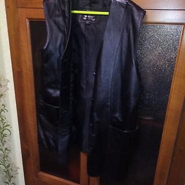 кожанные: . я кожаная безрукавкв производство Турция в отличном состоянии — 5