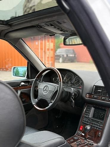 1998: Mercedes-Benz S-Class: 1998 г., 5 л, Автомат, Бензин, Седан — 6