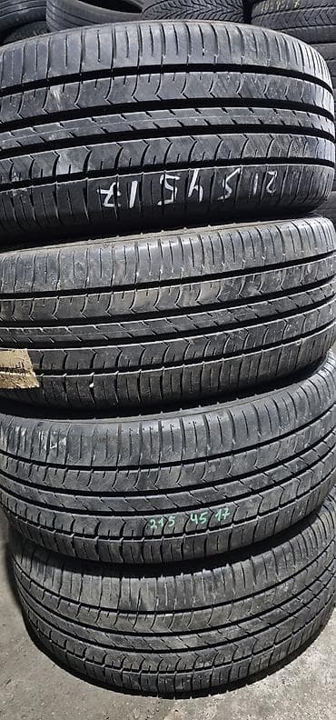 Шины 215 / 45 / R 17, Лето, Б/у, Комплект, Легковые, Япония, GoodYear — 1