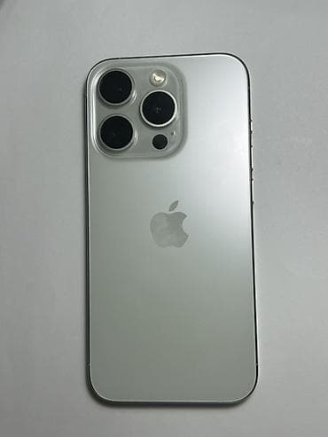 apple iphone 6 plus: IPhone 15 Pro, Б/у, 256 ГБ, Natural Titanium, Чехол, 84 % — 1