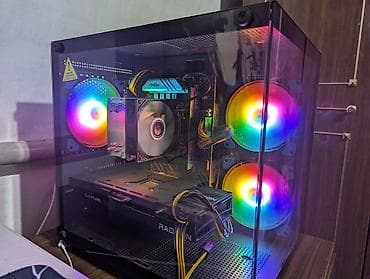 aoc 24: Компьютер, ядер - 10, ОЗУ 16 ГБ, Игровой, Б/у, Intel Core i5, AMD Radeon RX 6700 XT, NVMe — 5