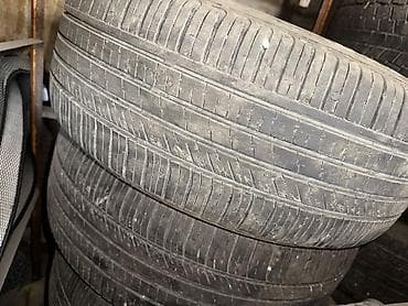r16 c: Продам комплект б/у летних и зимних шин, летние r16 215/60, зимние — 4