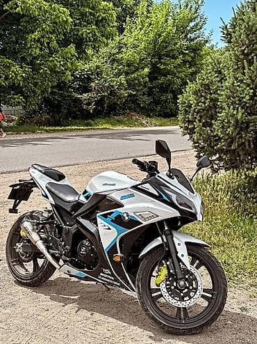vento vento: Спортбайк Kawasaki, 250 куб. см, Бензин, Взрослый — 6