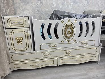 magic box: Детская кровать трансформер, Б/у, цвет - Белый — 1