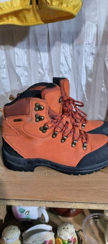 серебро бу: Ботинки кожа,42р, идеальное состояние — 3