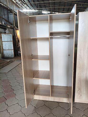 шкаф для одежды двухдверный: Шифоньер, шкаф для одежды, Новый, Прямой, ЛДСП — 2