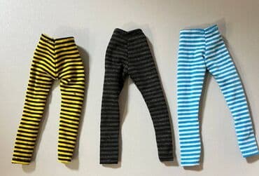 домик для кукол: Штаны Papabasi для шарнирных кукол одежда модный наряд Барби — 2