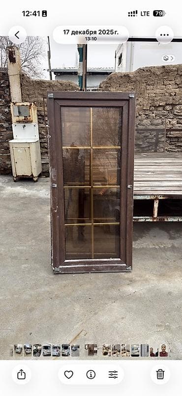 рейка 4 4: Готовое пластиковое окно, Тип окна: Стандартные, Декоративные особенности: Декоративный переплет, Б/у, Без установки, В рассрочку — 1