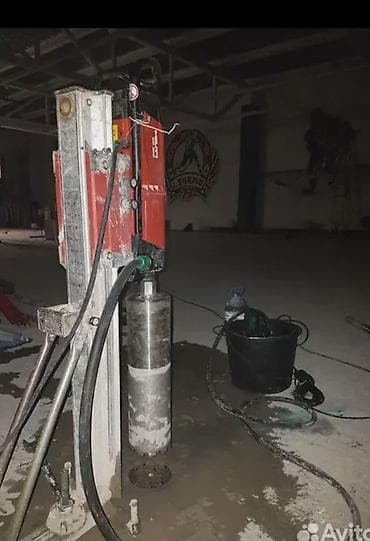 Строительный инвентарь: Алмазное бурение отверстий в бетоне Профессиональная установка — 1