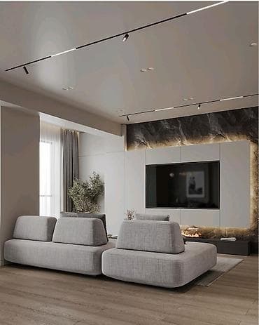 sky plaza: 1 комната, 102 м², Элитка, 14 этаж, Дизайнерский ремонт — 6