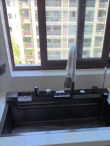 мойки кухонные: Кухонная мойка с интеллектуальной панелью и многофункциональным — 8