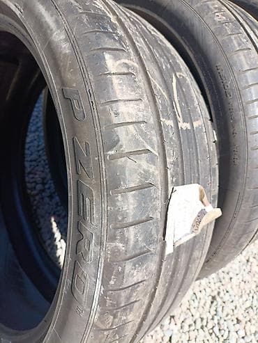 блины хром: Шины 255 / 40 / R 20, Лето, Б/у, Комплект, Италия, Pirelli — 3