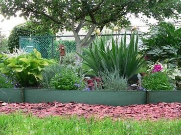 газон для футбольного поля: Бордюрная лента для клумб и ландшафтного дизайна. Бордюрная лента — 6