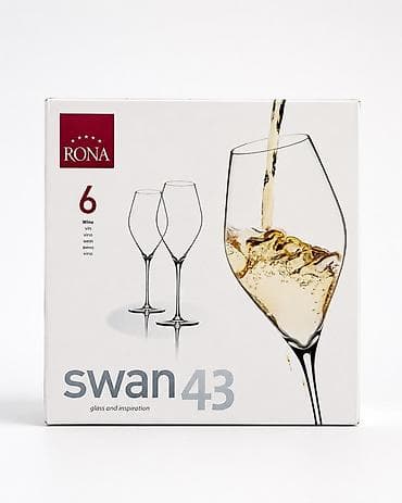 корона вода: Набор бокалов для вина RONA Swan 43 - Бренд: RONA (Словакия), серия — 1