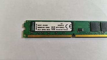 Оперативная память (RAM): Оперативная память, Б/у, Kingston, 8 ГБ, DDR3, 1600 МГц, Для ПК — 1