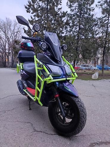 suzuki lets: Макси-скутер Yamaha, 160 куб. см, Бензин, Б/у — 2