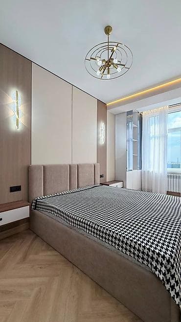 Батирлер: 2 бөлмө, 68 м², Алтын чарчы Элитка, 16 кабат, Евро оңдоо — 10