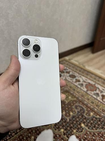 iphone 5g: IPhone 16 Pro Max, White Titanium, 95 % — 1