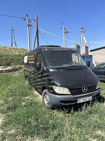 решётка на спринтер: Mercedes-Benz Спринтер: 2001 г., 2.2 л, Механика, Дизель, Бус — 1