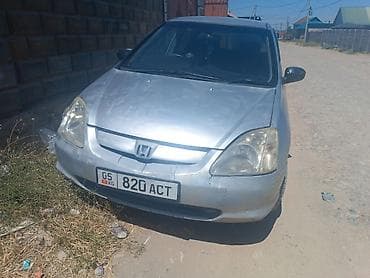 сивик левый: Honda Civic: 2001 г., 1.5 л, Автомат, Бензин, Хэтчбэк — 5
