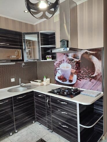 ош квартира суточный: Студия, Душевая кабина, Постельное белье, Кондиционер — 1