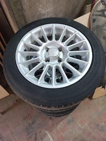 leksus rx 330: Дөңгөлөктөр монтажда 195 / 55 / R 15, All-season, Колдонулган, Комплект, Жеңил унаалар, Куйма, тешиктери - 4 — 3