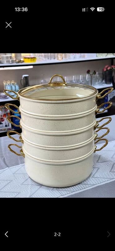 бу кухонный мебел: МАНТОВАРКА VICALINA 🔥 Особенности: ✅ Антипригарное покрытие – легкое — 2