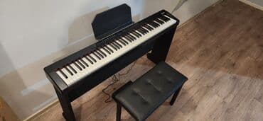 Гитары: Цифровое пианино (88 клавиш) с мебельной стойкой и банкеткой — 1