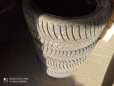 новые шины: Резина в отличном состоянии, остаток протектора 95%, без шишек — 7