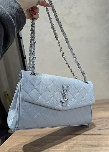 сумку клатч ysl: Классическая сумка, Saint Laurent, Материал: Экокожа, Стеганая модель, Женские, Новый — 3