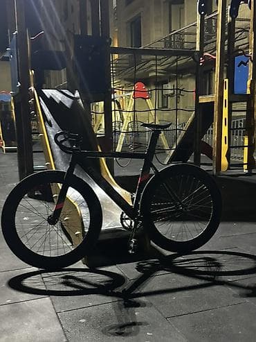 fixed gear: Шоссейный велосипед, Рама M (156 - 178 см), Б/у — 2