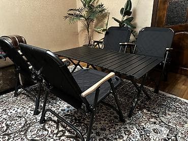 авто сумки: Складной комплект для отдыха: стол + 4 кресла стуля выдерживают до — 4