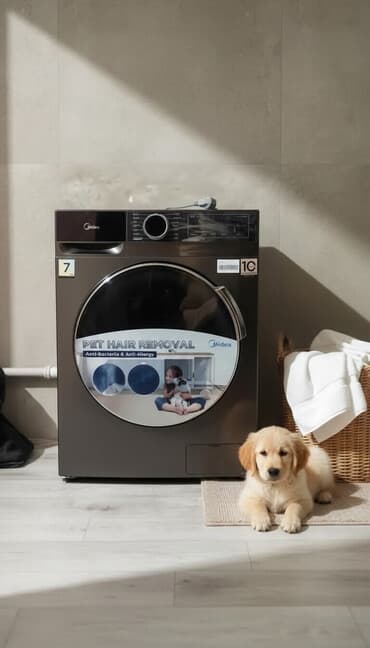 детская мультиварка: Стиральная машина Midea, Автомат, До 7 кг, Полноразмерная — 1