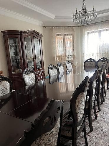 study table: Стол и стул для зала, цвет - Коричневый — 3