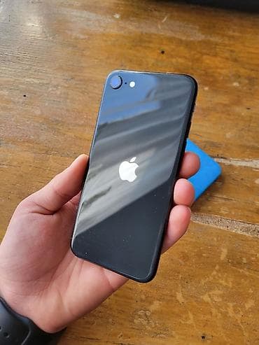 redmi note 10 бу: IPhone SE 2020, Б/у, 64 ГБ, Черный, Зарядное устройство, Чехол, 76 % — 1