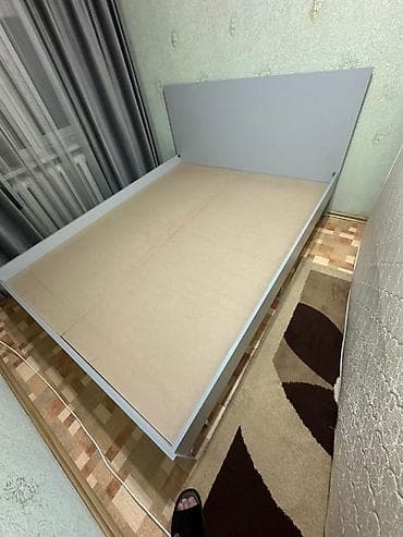 спалный карават: Двуспальная кровать, С матрасом, длина - 200 см — 6