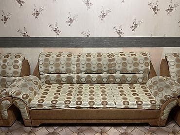 каркасы спалный диван: Комплект мягкой мебели, цвет - Коричневый — 6