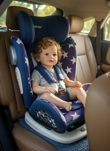 Emir ///MR: Автокресло, цвет - Синий, Б/у