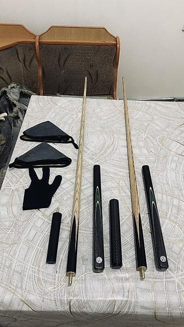 билярт стол: Набор для бильярда (русский/пул): Состав: - 2 разборных кия из ясеня — 2