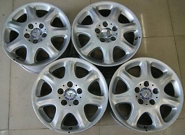 124 e500: Колеса в сборе R 16, Зима, Б/у, Комплект, Легковые, Литые, отверстий - 5 — 2