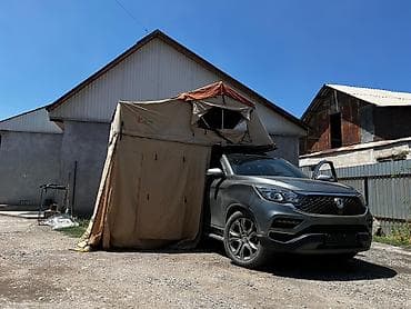 Спорт и отдых: Палатка на крышу автомобиля с выносной комнатой/тамбуром - Формат — 3