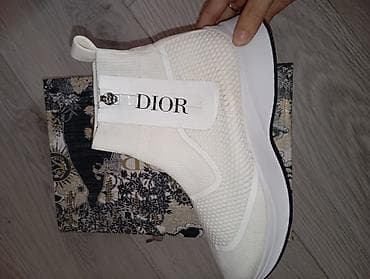 dior обувь: Кроссовки, 36.5, Dior, Новый, цвет - Белый, Платная доставка — 2