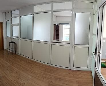 витра: Офисные перегородки из ПВХ с матированными вставками - Материал — 3