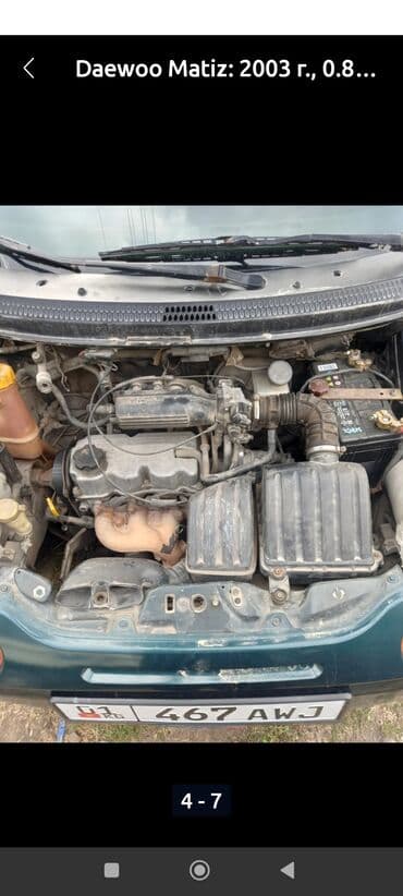 гоформ шины в бишкеке цена: Daewoo Matiz: 2003 г., 0.7 л, Автомат, Бензиновая, Хэтчбэк — 6